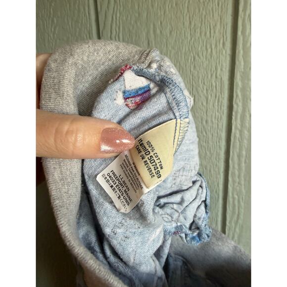 Vintage L.L.Bean Flannel Snowland Ski Pajama Pants, Medium - Picture 8 of 8